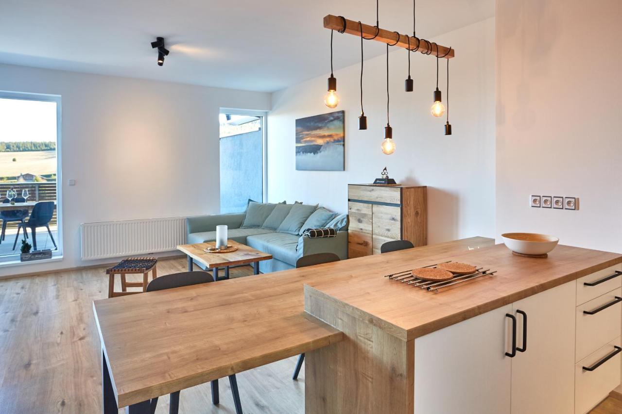 Mountain Apartments Klinovec Hexagon Loučná pod Klínovcem エクステリア 写真